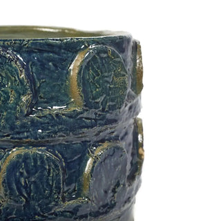 Serax Look At Me flower pot blue/green h. 28 cm. - 11 in. - Buy now on ShopDecor - Discover the best products by SERAX design
