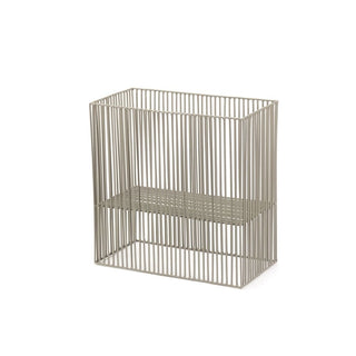 Serax Metal Sculptures Turn high basket grey - Buy now on ShopDecor - Discover the best products by SERAX design