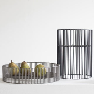 Serax Metal Sculptures Turn basket white - Buy now on ShopDecor - Discover the best products by SERAX design