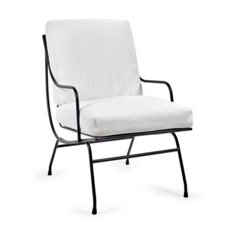 Serax Metal Sculptures Stresa lounge chair with cushion included - Buy now on ShopDecor - Discover the best products by SERAX design