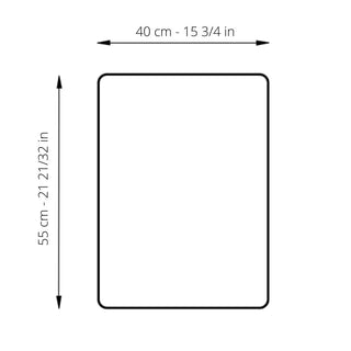 Serax Mirror black rectangular shape - Buy now on ShopDecor - Discover the best products by SERAX design