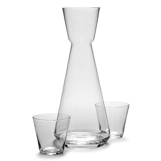 Serax Nero carafe + 2 glasses - Buy now on ShopDecor - Discover the best products by SERAX design