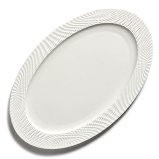 Serax Nido oval plate white 34x22 cm. - Buy now on ShopDecor - Discover the best products by SERAX design