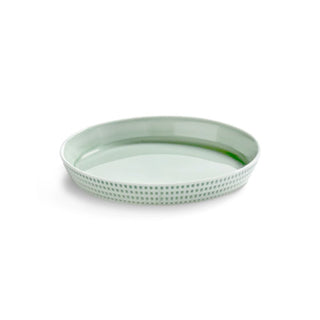 Serax Nido plate raised edge XS green diam. 10 cm. - Buy now on ShopDecor - Discover the best products by SERAX design