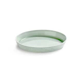 Serax Nido dinner plate raised edge Serax Nido Green 10 cm - 3.94 in - Buy now on ShopDecor - Discover the best products by SERAX design