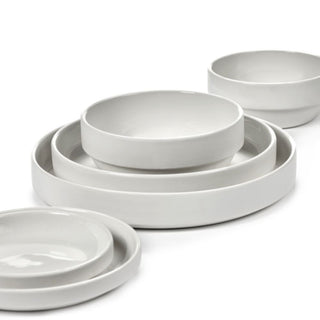 Serax Passe-partout low plate glazed black - Buy now on ShopDecor - Discover the best products by SERAX design