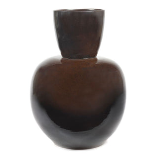 Serax Pure Interior vase L h. 59 cm. brown black - Buy now on ShopDecor - Discover the best products by SERAX design