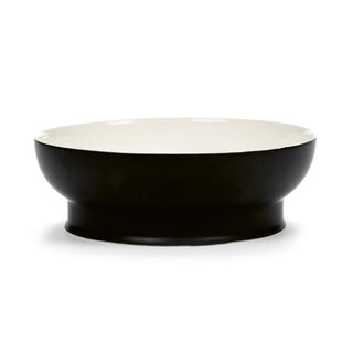 Serax Ra bowl diam. 22 cm. black/off white - Buy now on ShopDecor - Discover the best products by SERAX design