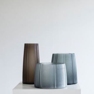 Serax Shapes vase 03 grey H. 22 cm. - Buy now on ShopDecor - Discover the best products by SERAX design