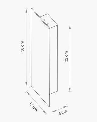 Serax Sofisticato rectangular wall lamp - Buy now on ShopDecor - Discover the best products by SERAX design