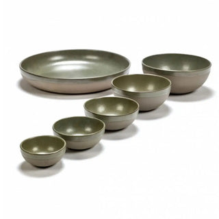 Serax Surface round bowl camo green - Buy now on ShopDecor - Discover the best products by SERAX design