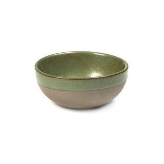 Serax Surface bowl grey/camo green diam. 9 cm. - Buy now on ShopDecor - Discover the best products by SERAX design