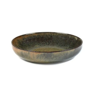 Serax Surface round deep plate Ocher grey 16 cm - 6.29 in - Buy now on ShopDecor - Discover the best products by SERAX design