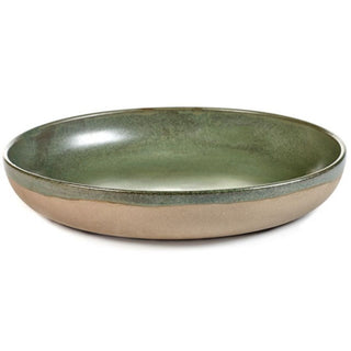 Serax Surface serving plate camo green diam. 32 cm. - Buy now on ShopDecor - Discover the best products by SERAX design