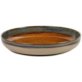 Serax Surface serving plate diam. 32 cm. - 12.6 in. Rust red - Buy now on ShopDecor - Discover the best products by SERAX design