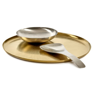 Serax Table Accessories bowl diam. 17.5 cm. brushed steel - Buy now on ShopDecor - Discover the best products by SERAX design