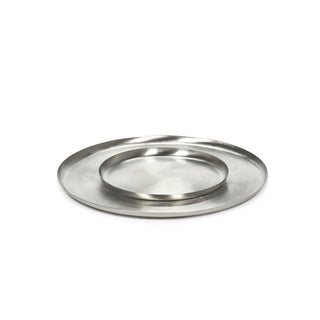 Serax Table Accessories plate L brushed steel - Buy now on ShopDecor - Discover the best products by SERAX design