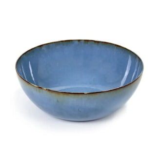 Serax Terres De Rêves salad bowl diam. 27 cm. - 10.62 in. Serax Terres de Rêves smoky blue - Buy now on ShopDecor - Discover the best products by SERAX design