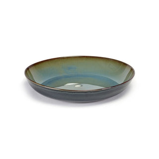 Serax Terres De Rêves pasta plate diam. 23.5 cm. smokey blue/dark blue - Buy now on ShopDecor - Discover the best products by SERAX design