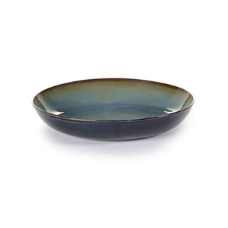 Serax Terres De Rêves pasta plate diam. 23.5 cm. smokey blue/dark blue - Buy now on ShopDecor - Discover the best products by SERAX design