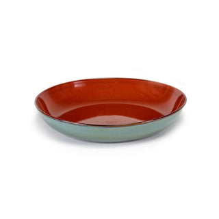 Serax Terres De Rêves pasta plate diam. 23.5 cm. rust/smokey blue - Buy now on ShopDecor - Discover the best products by SERAX design