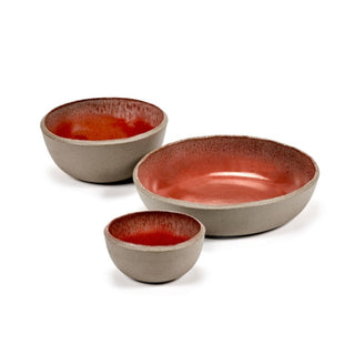 Serax Urbanistic Ceramics bowl diam. 10.5 cm. red - Buy now on ShopDecor - Discover the best products by SERAX design