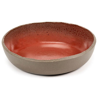 Serax Urbanistic Ceramics deep plate diam. 21 cm. red - Buy now on ShopDecor - Discover the best products by SERAX design