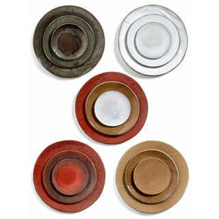 Serax Urbanistic Ceramics dinner plate diam. 20 cm. brown - Buy now on ShopDecor - Discover the best products by SERAX design