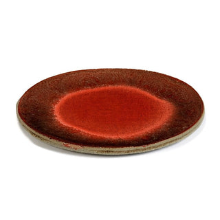 Serax Urbanistic Ceramics round dinner plate Serax Urbanistic Ceramics red 20 cm - 7.87 in - Buy now on ShopDecor - Discover the best products by SERAX design