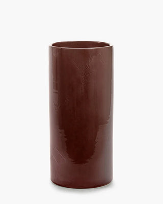 Serax Vaso flower pot Dark Brown 22 cm - 8.66 in - Buy now on ShopDecor - Discover the best products by SERAX design