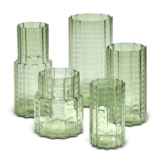 Serax Wave vase 04 green h. 21 cm. - Buy now on ShopDecor - Discover the best products by SERAX design