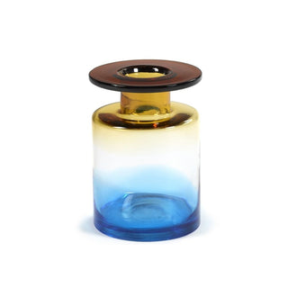 Serax Wind & Fire medium vase blue and amber - Buy now on ShopDecor - Discover the best products by SERAX design