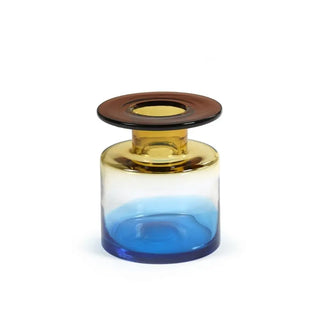 Serax Wind & Fire vase Blue Yellow 22 cm - 8.66 in - Buy now on ShopDecor - Discover the best products by SERAX design