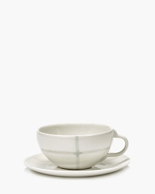 Serax Zuma cup with saucer Salt Coffee - Buy now on ShopDecor - Discover the best products by SERAX design