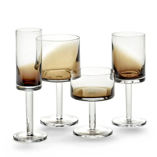 Serax Zuma white wine glass - Buy now on ShopDecor - Discover the best products by SERAX design