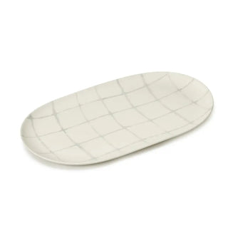 Serax Zuma serving dish oval 46x27 cm. - 18.11x10.62 in. Salt - Buy now on ShopDecor - Discover the best products by SERAX design