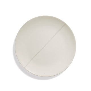 Serax Zuma dinner plate Salt 23 cm - 9.06 in - Buy now on ShopDecor - Discover the best products by SERAX design