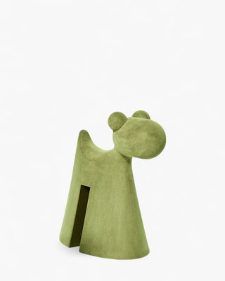 Serralunga Doggy dog shaped decoration Serralunga Moleskin Lime - Buy now on ShopDecor - Discover the best products by SERRALUNGA design