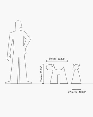 Serralunga Doggy dog shaped decoration - Buy now on ShopDecor - Discover the best products by SERRALUNGA design