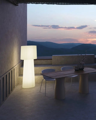 Serralunga Ruffle dimmable floor lamp - Buy now on ShopDecor - Discover the best products by SERRALUNGA design