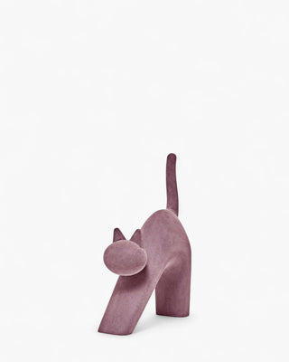 Serralunga Gatt-one cat shaped decoration Serralunga Moleskin Grape - Buy now on ShopDecor - Discover the best products by SERRALUNGA design