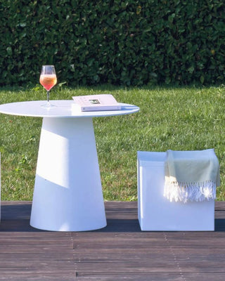 Serralunga Lounge Cube stool - Buy now on ShopDecor - Discover the best products by SERRALUNGA design