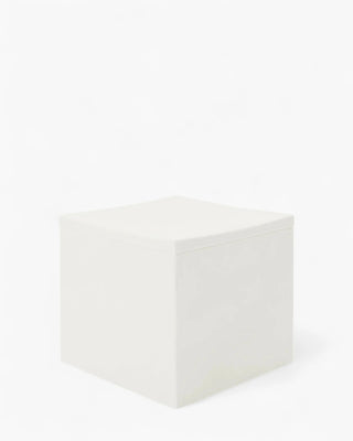 Serralunga Lounge Cube stool Serralunga White 47 cm - 18.50 in - Buy now on ShopDecor - Discover the best products by SERRALUNGA design