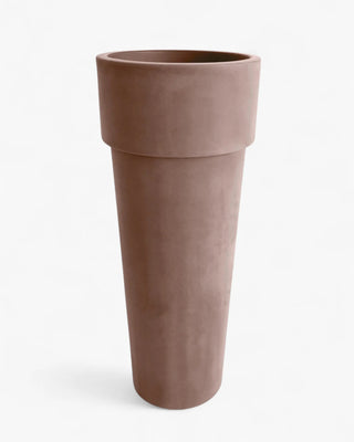 Serralunga Marcantonio planter moleskin Serralunga Moleskin Rose 120 cm - 47.24 in - Buy now on ShopDecor - Discover the best products by SERRALUNGA design