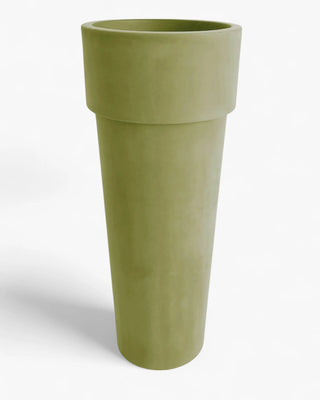 Serralunga Marcantonio planter moleskin Serralunga Moleskin Lime 150 cm - 59.05 in - Buy now on ShopDecor - Discover the best products by SERRALUNGA design