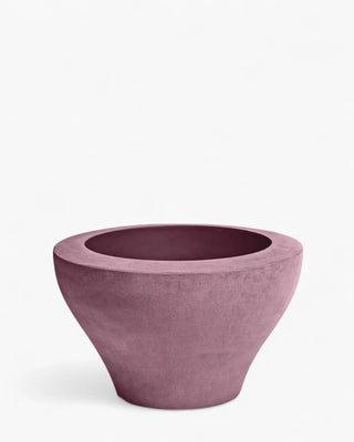 Serralunga Ming planter moleskin Serralunga Moleskin Grape 50 cm - 19.68 in - Buy now on ShopDecor - Discover the best products by SERRALUNGA design