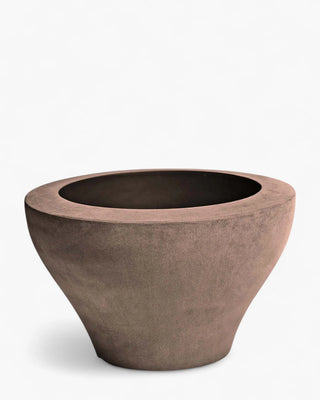 Serralunga Ming planter moleskin Serralunga Moleskin Rose 75 cm - 29.53 in - Buy now on ShopDecor - Discover the best products by SERRALUNGA design