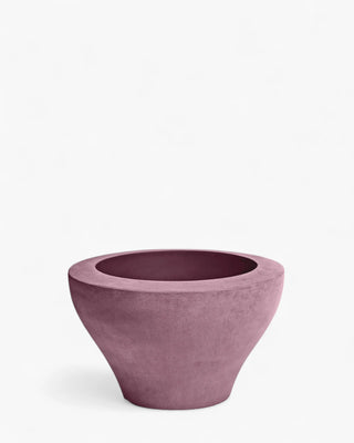 Serralunga Ming planter moleskin Serralunga Moleskin Grape 33 cm - 12.99 in - Buy now on ShopDecor - Discover the best products by SERRALUNGA design