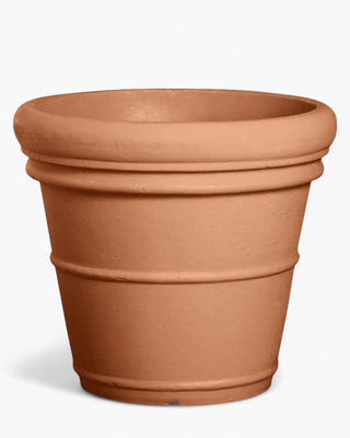 Serralunga Neoclassic Double Edge planter Serralunga Tuscan Terracotta 88 cm - 34.64 in - Buy now on ShopDecor - Discover the best products by SERRALUNGA design