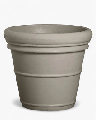 Serralunga Neoclassic Double Edge planter Serralunga Turin turtledove 88 cm - 34.64 in - Buy now on ShopDecor - Discover the best products by SERRALUNGA design